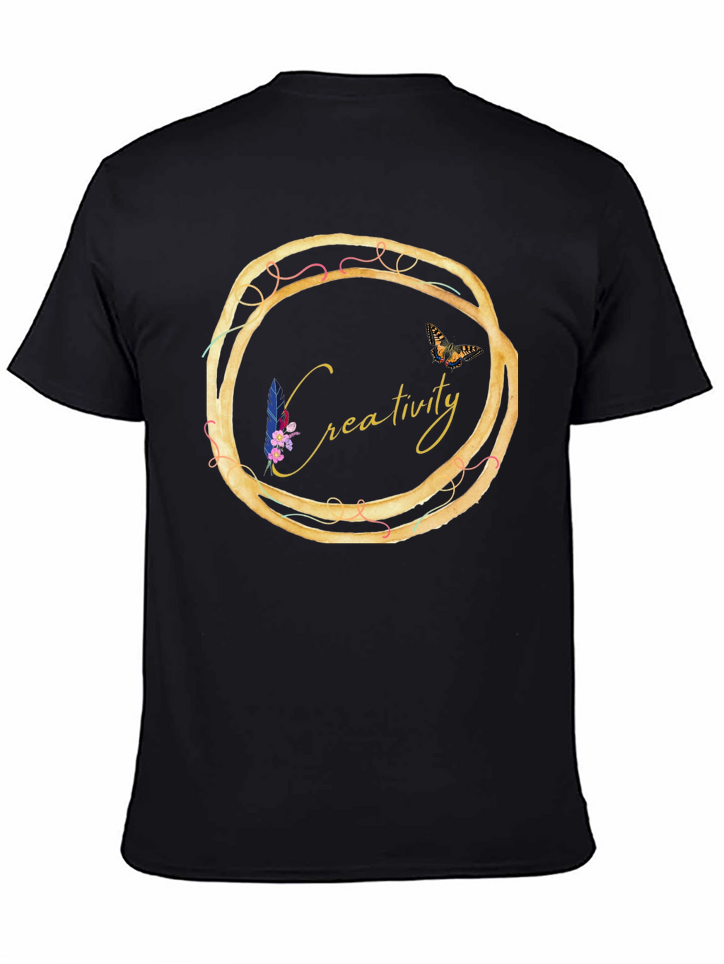 Creativity Circle Graphic Tee - Unique Design