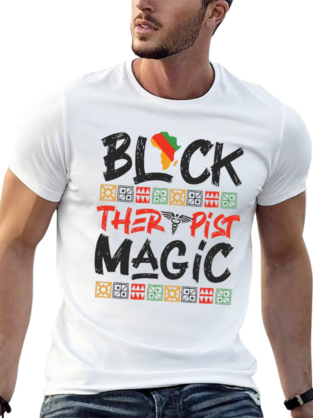 Black Therapist Magic T-Shirt