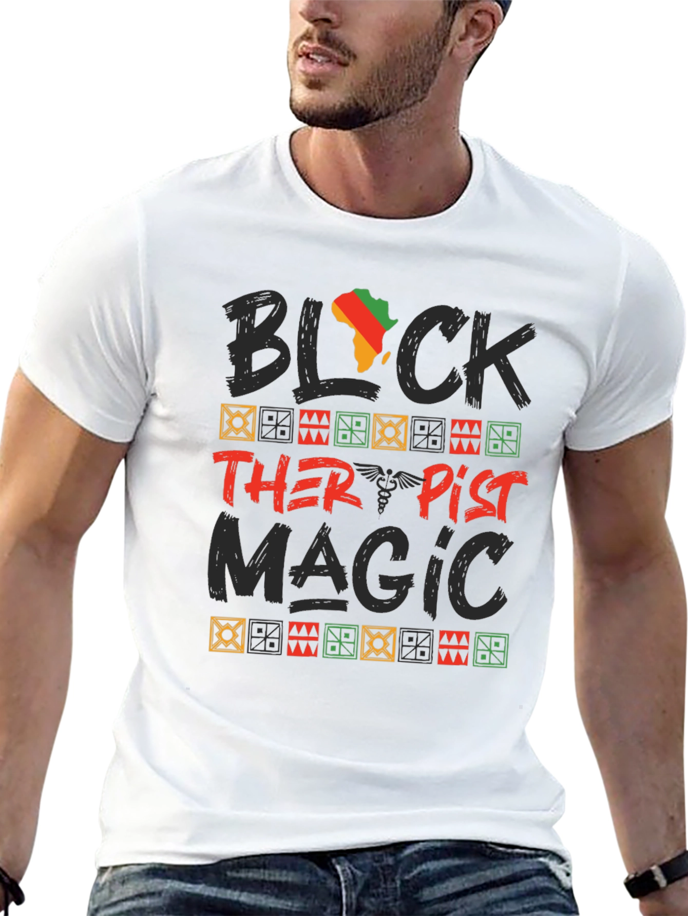 Black Therapist Magic T-Shirt