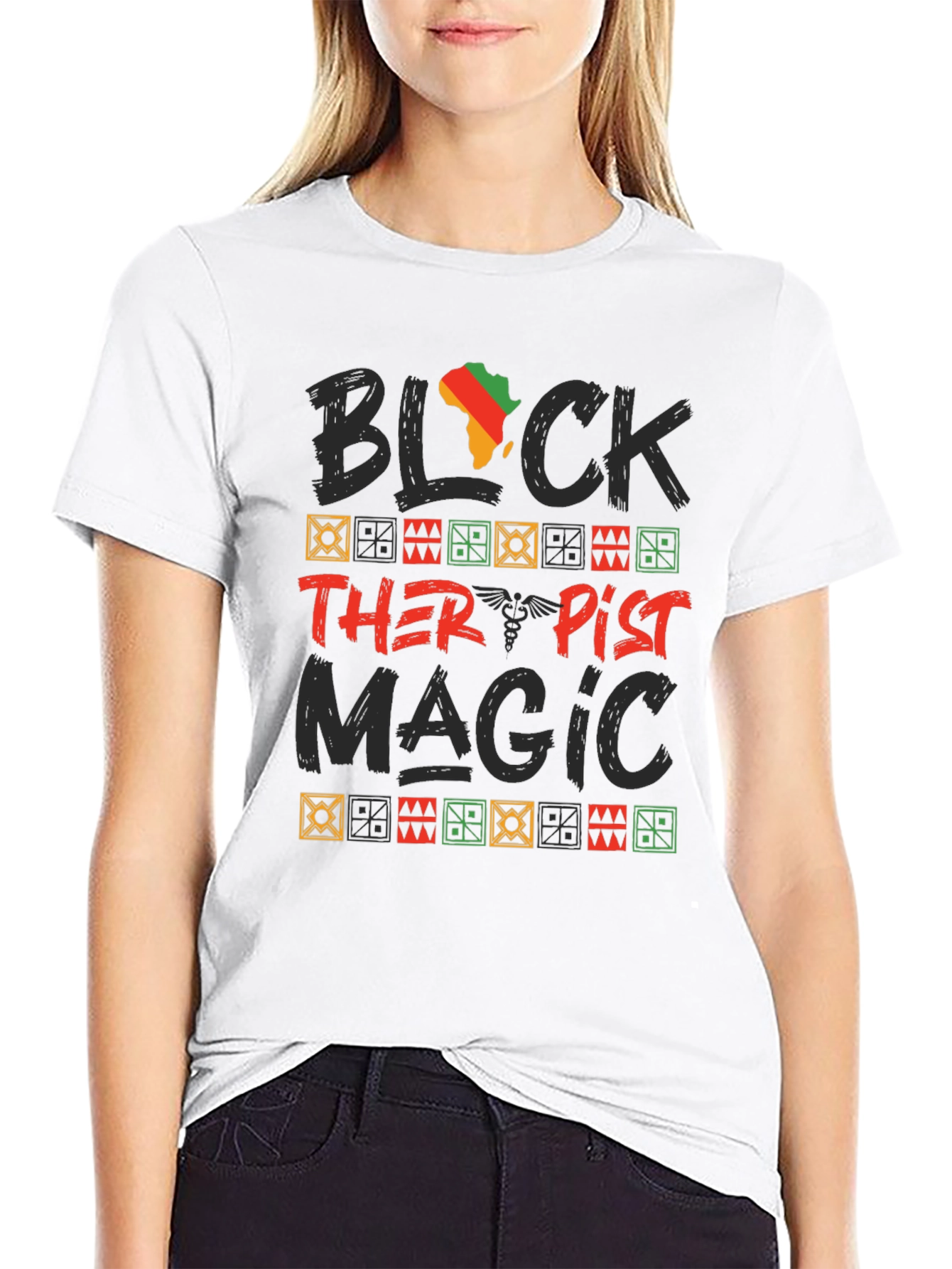 Black Therapist Magic T-Shirt