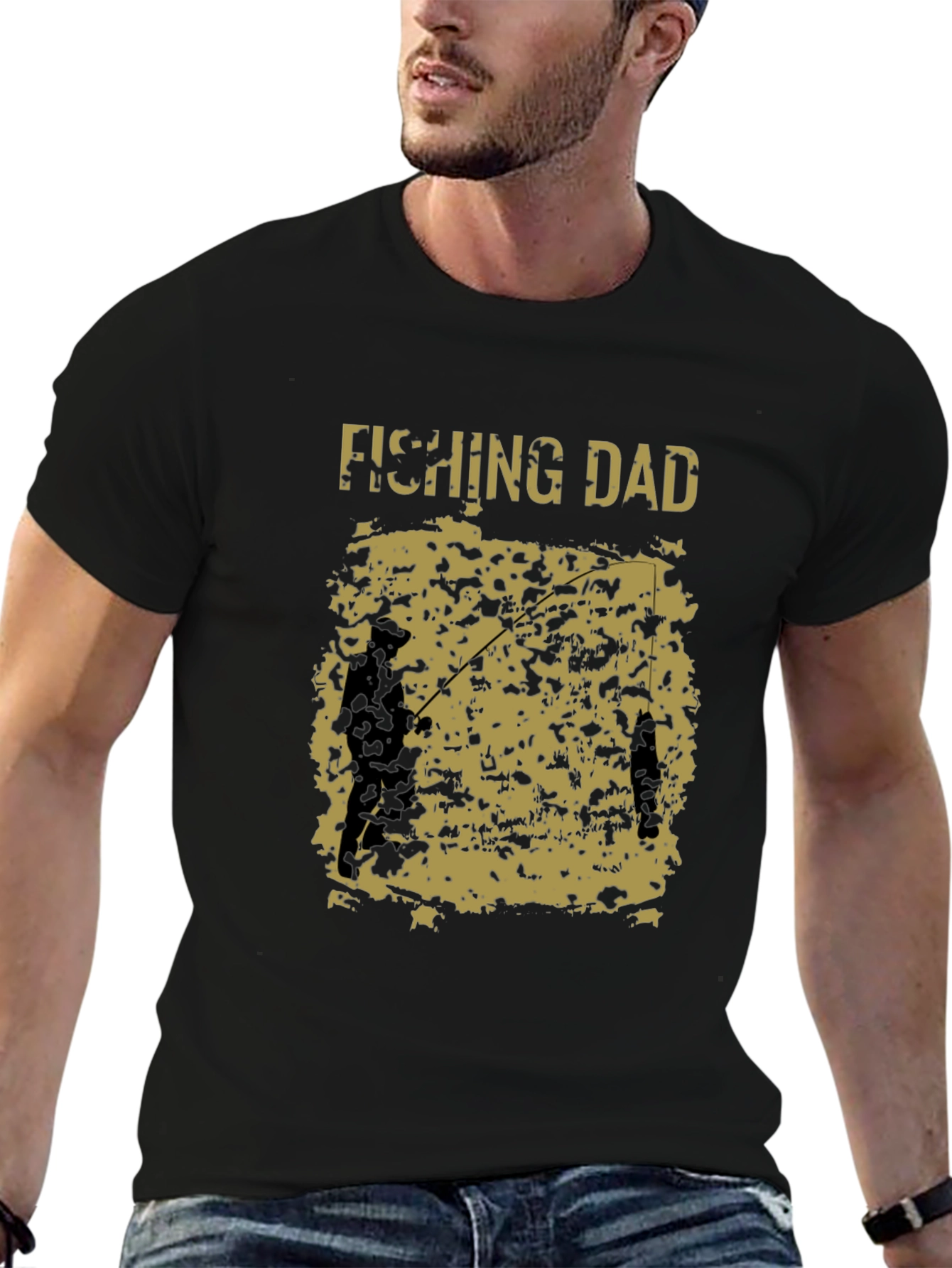 Fishing Dad T-Shirt - Graphic Tee for Fishing Lovers