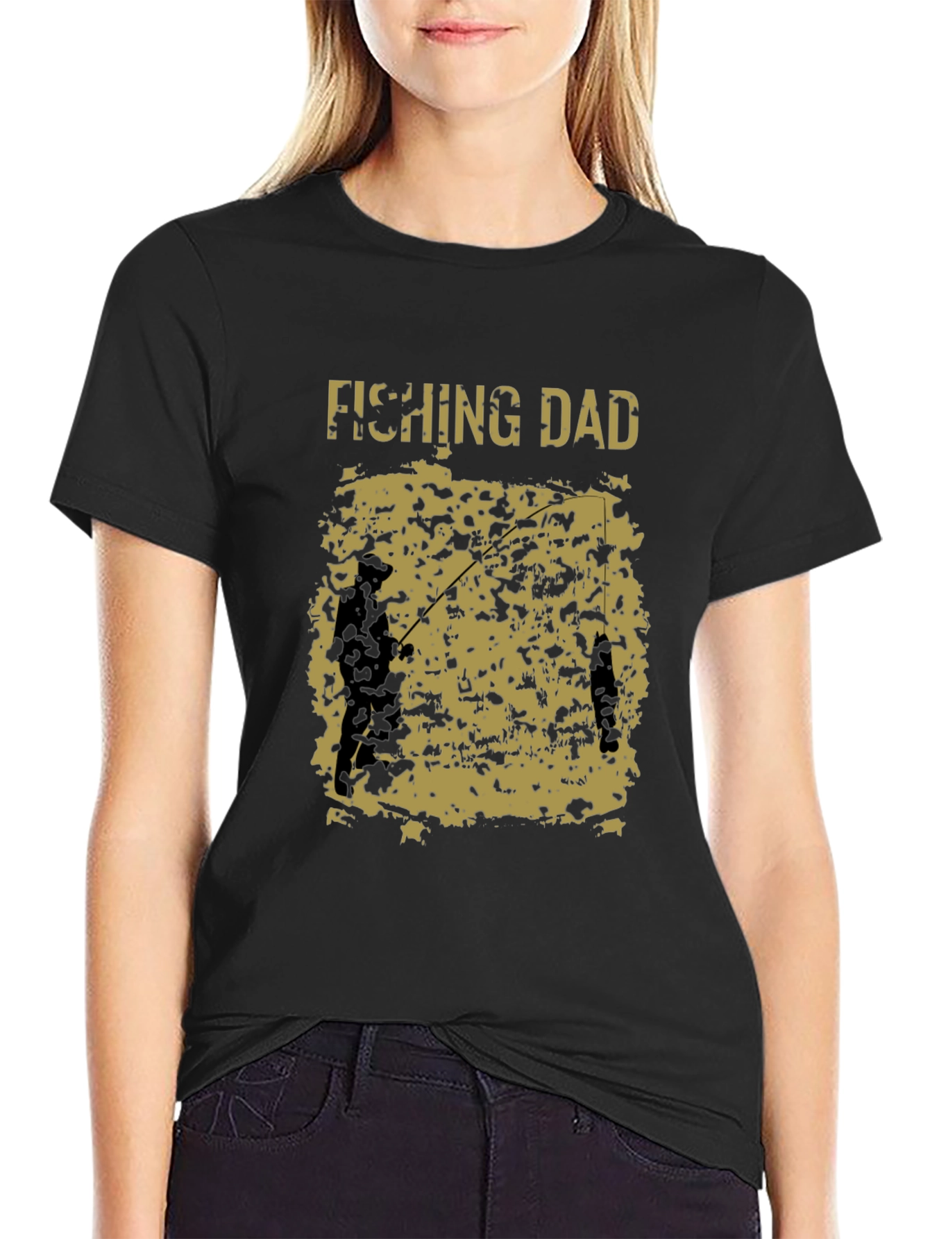 Fishing Dad T-Shirt - Graphic Tee for Fishing Lovers
