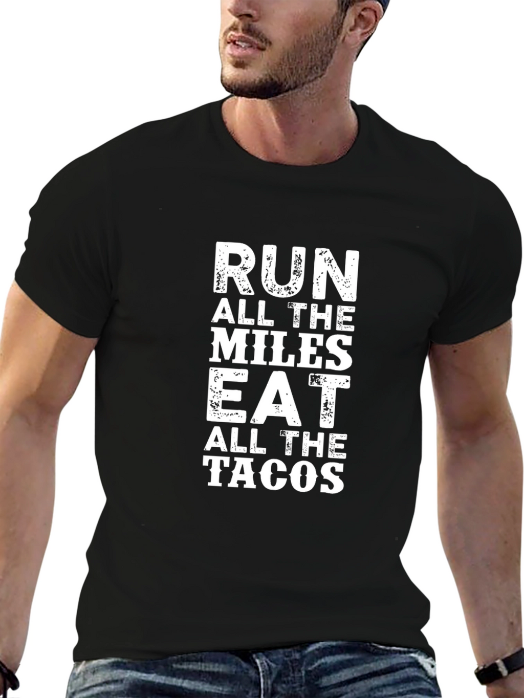 Run All The Miles Eat All The Tacos T-Shirt