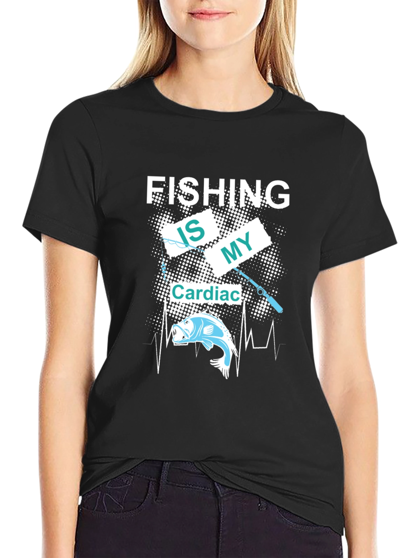 Fishing Is My Cardiac T-Shirt