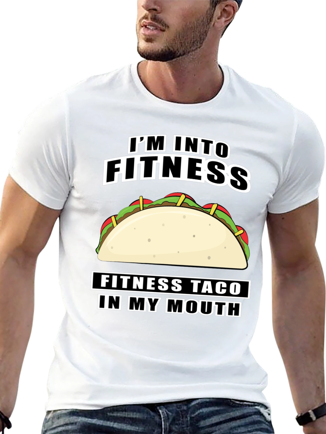 Fitness Taco T-Shirt - Im Into Fitness