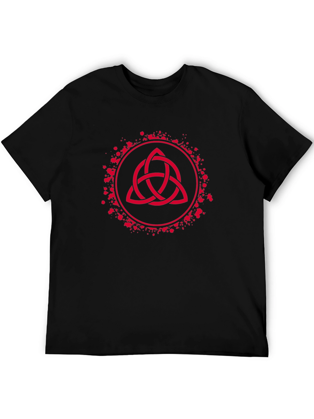 Triquetra Knot Graphic Tee - Celtic Trinity Symbol Shirt