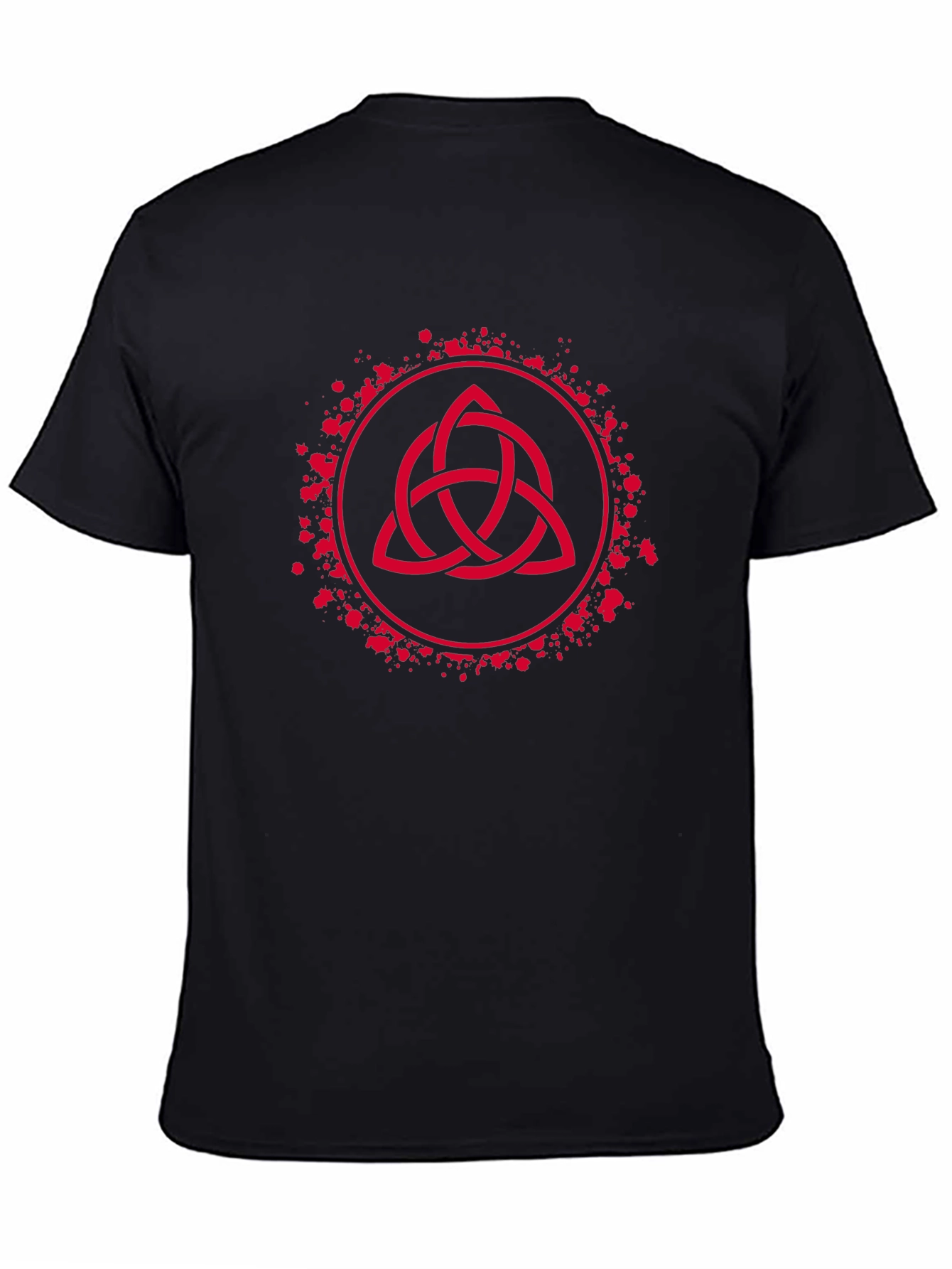 Triquetra Knot Graphic Tee - Celtic Trinity Symbol Shirt