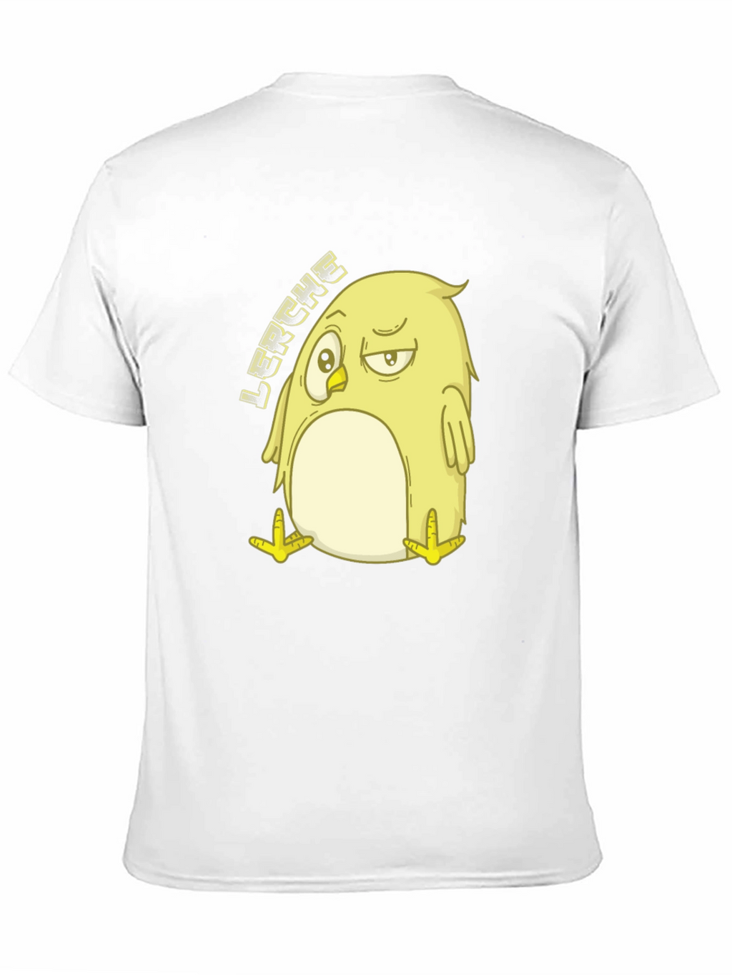 Funny Bird Graphic Tee - Black Casual T-Shirt