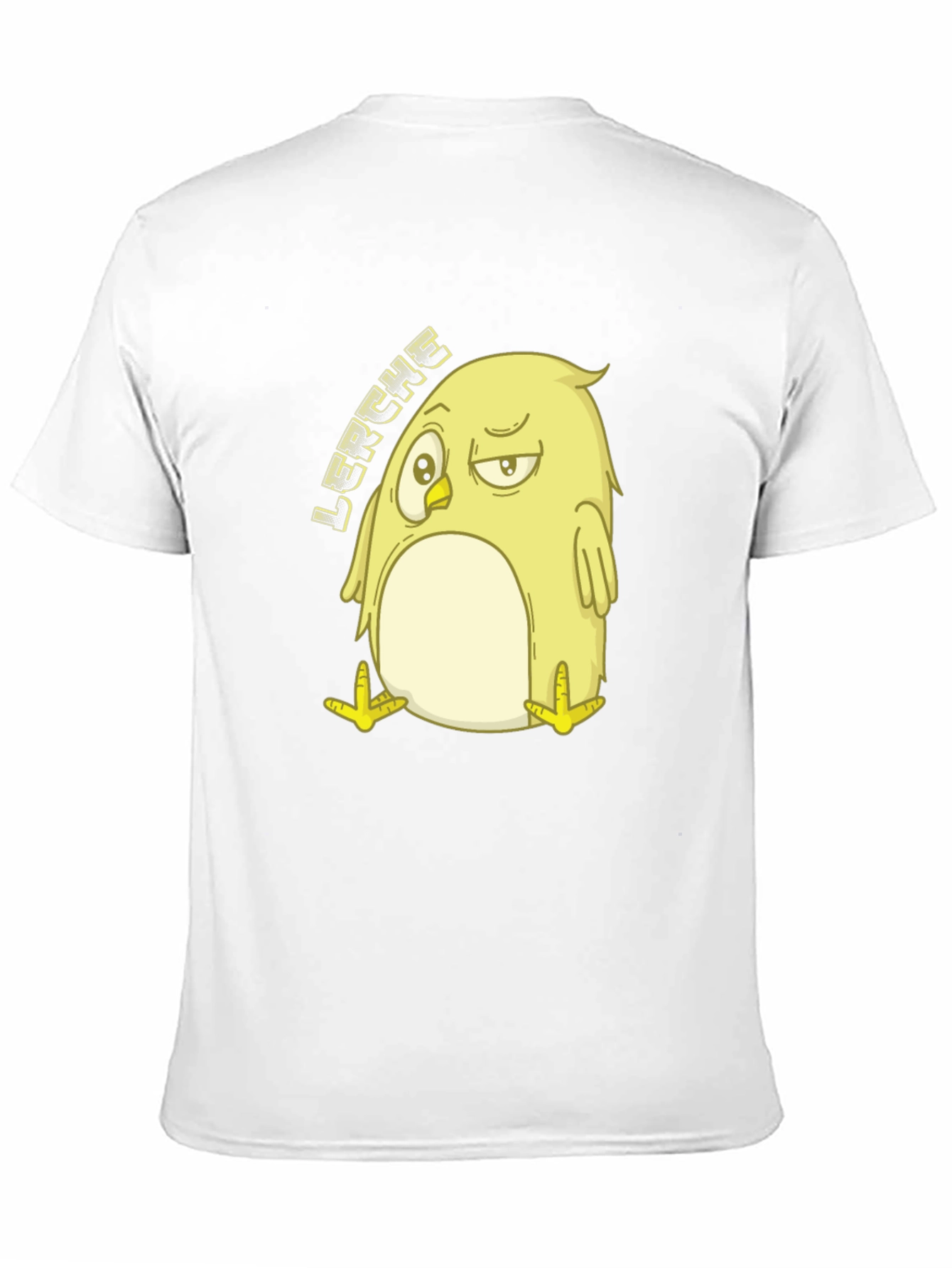 Funny Bird Graphic Tee - Black Casual T-Shirt