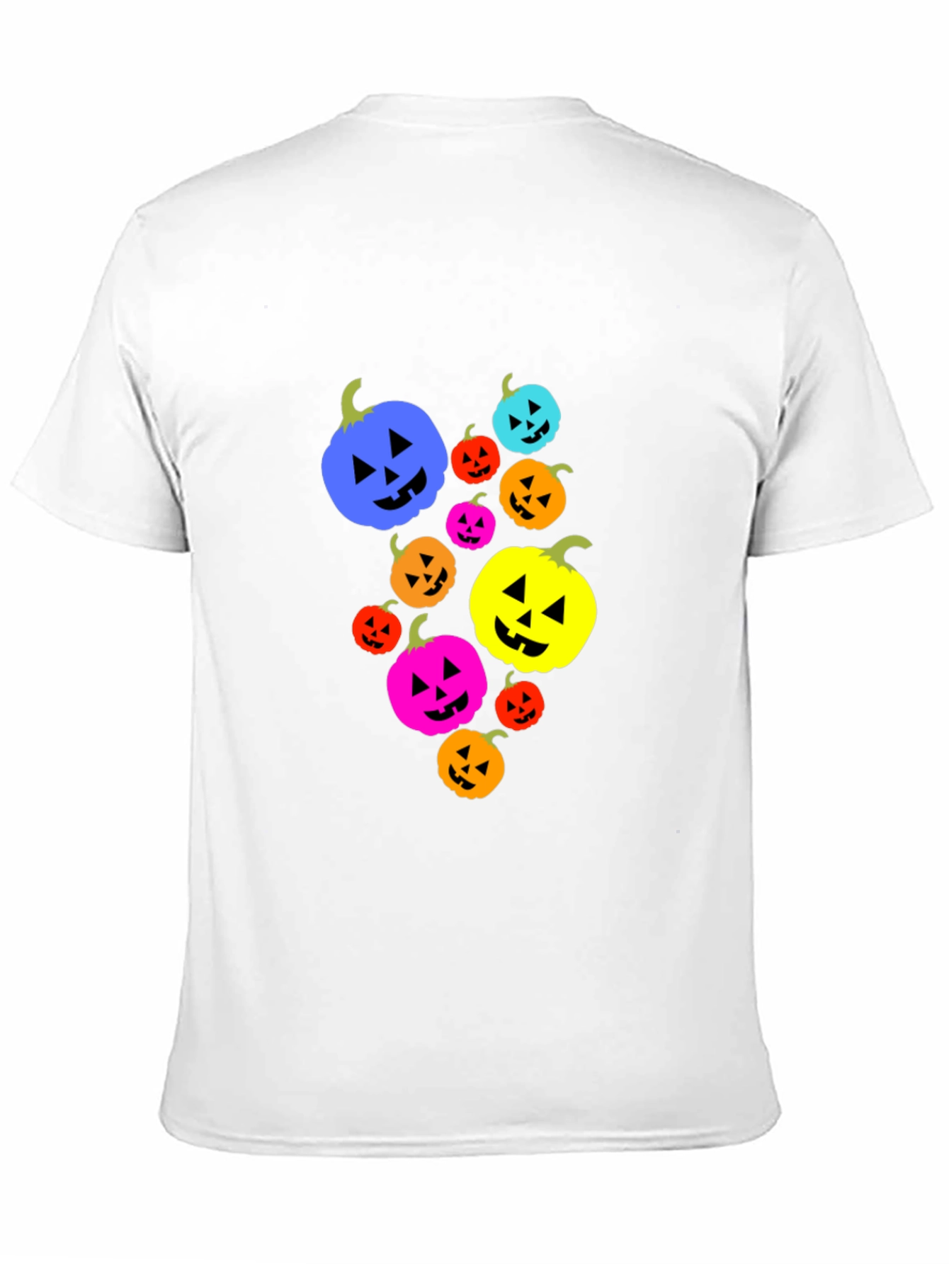 Halloween Pumpkin Patch T-Shirt - Mens Black Tee