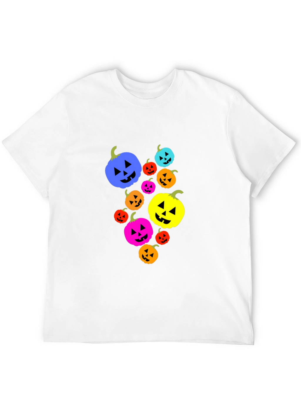 Halloween Pumpkin Patch T-Shirt - Mens Black Tee