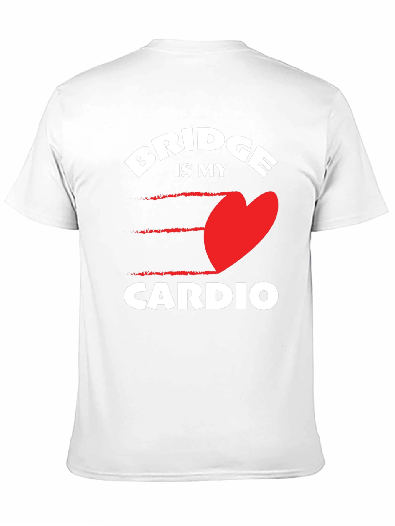 Bridge is My Cardio - Novelty Graphic Tee