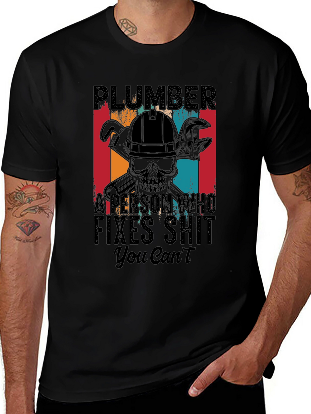 Plumber Fixes Graphic T-Shirt