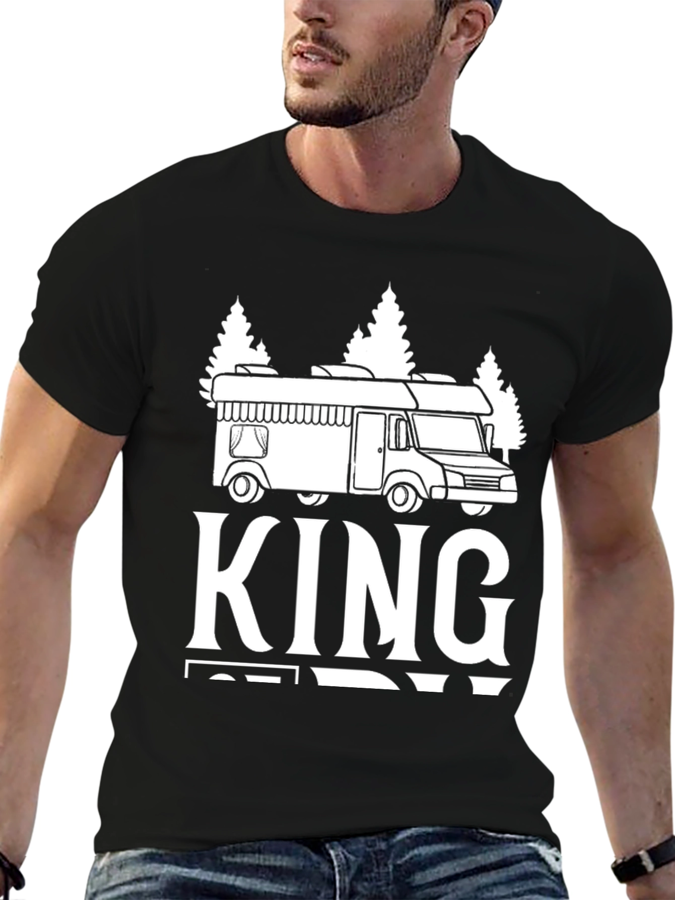 King of RV Black T-Shirt