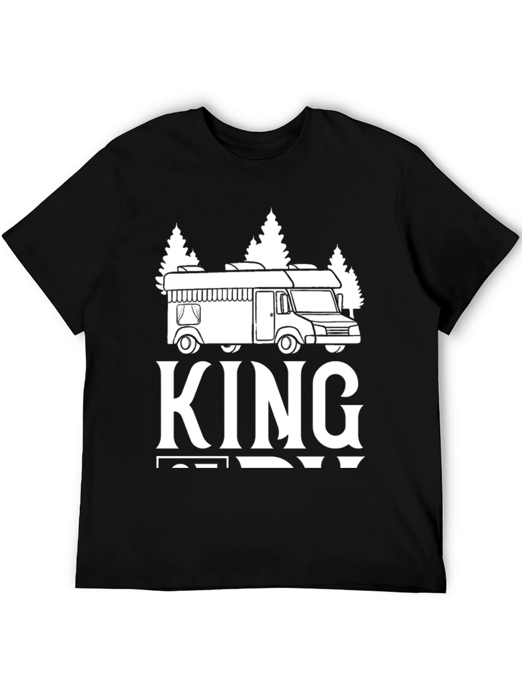 King of RV Black T-Shirt