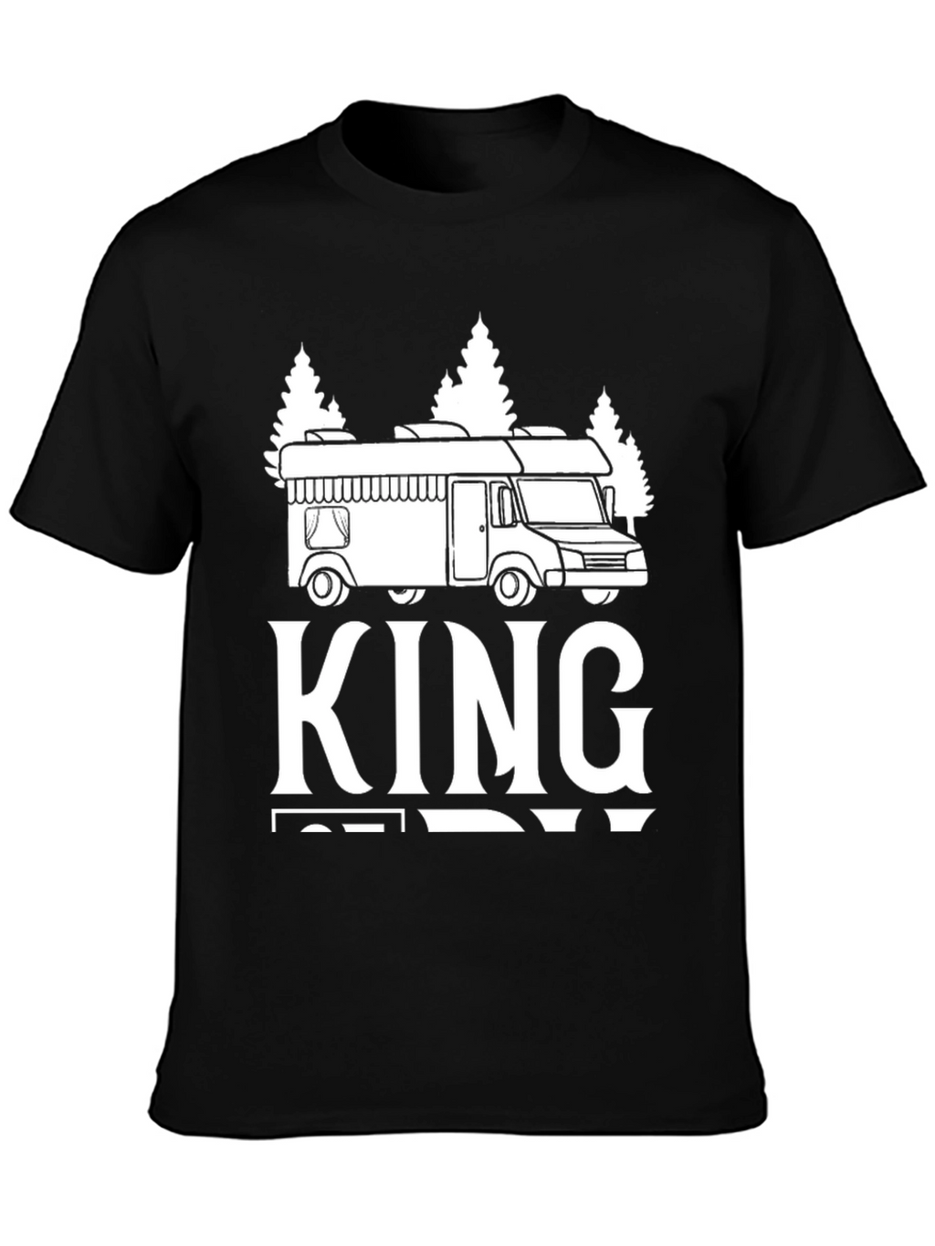 King of RV Black T-Shirt