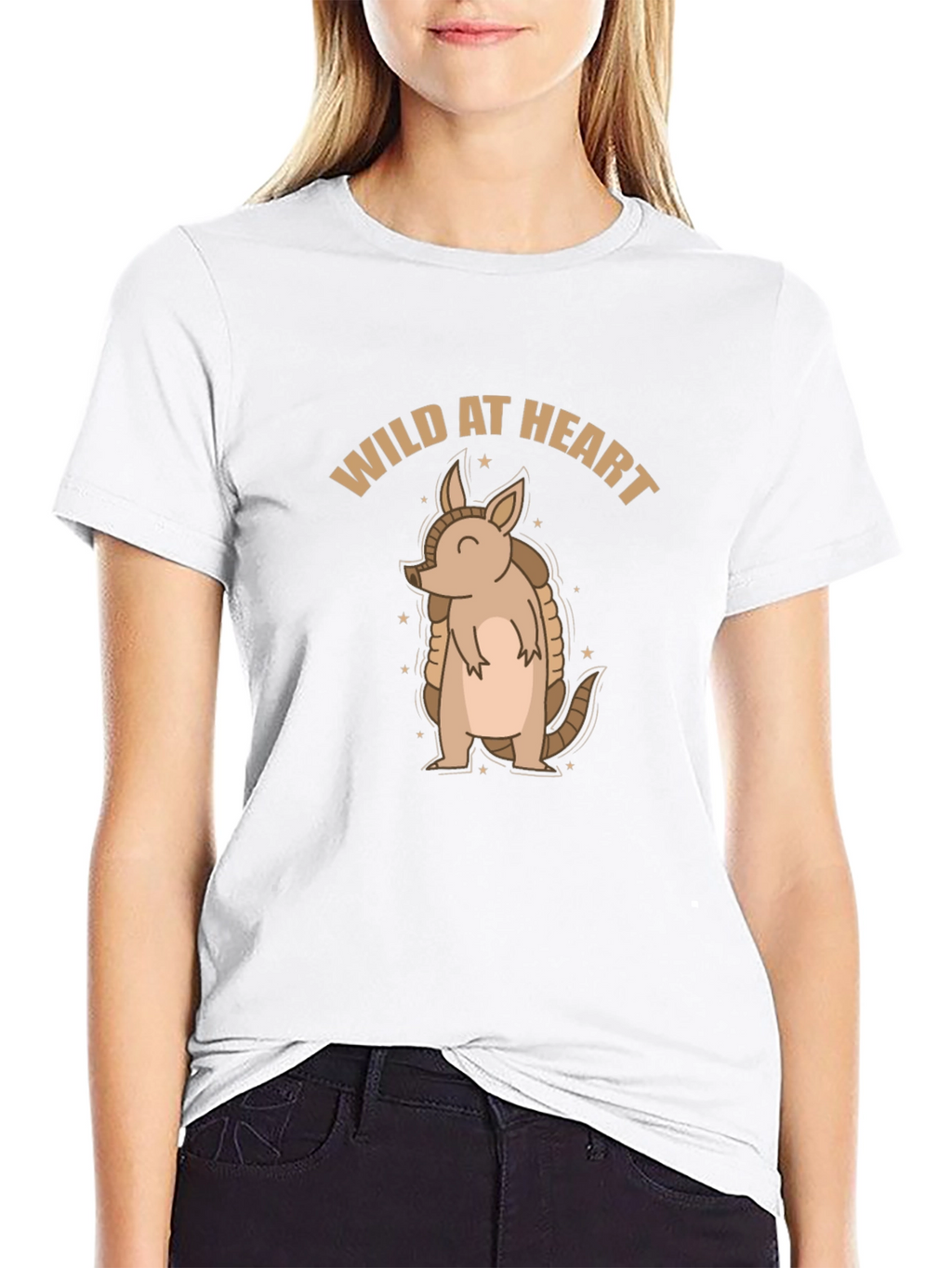 Wild at Heart Armadillo Graphic Tee