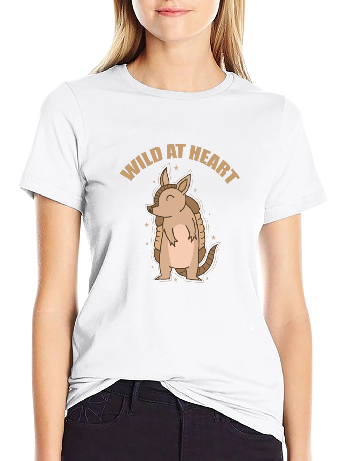Wild at Heart Armadillo Graphic Tee