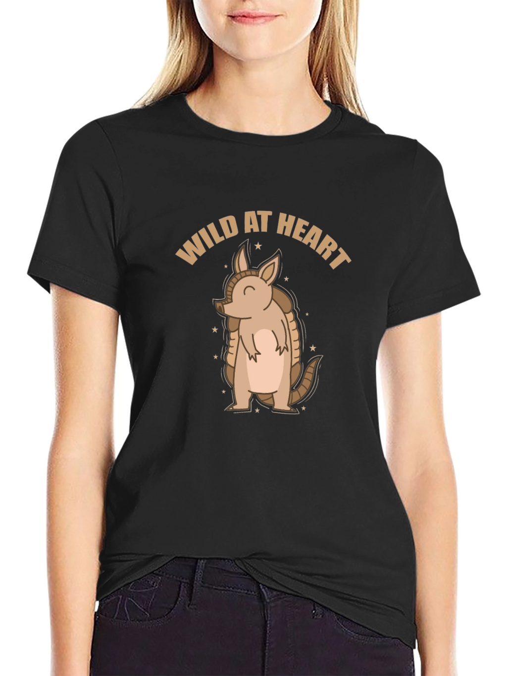 Wild at Heart Armadillo Graphic Tee