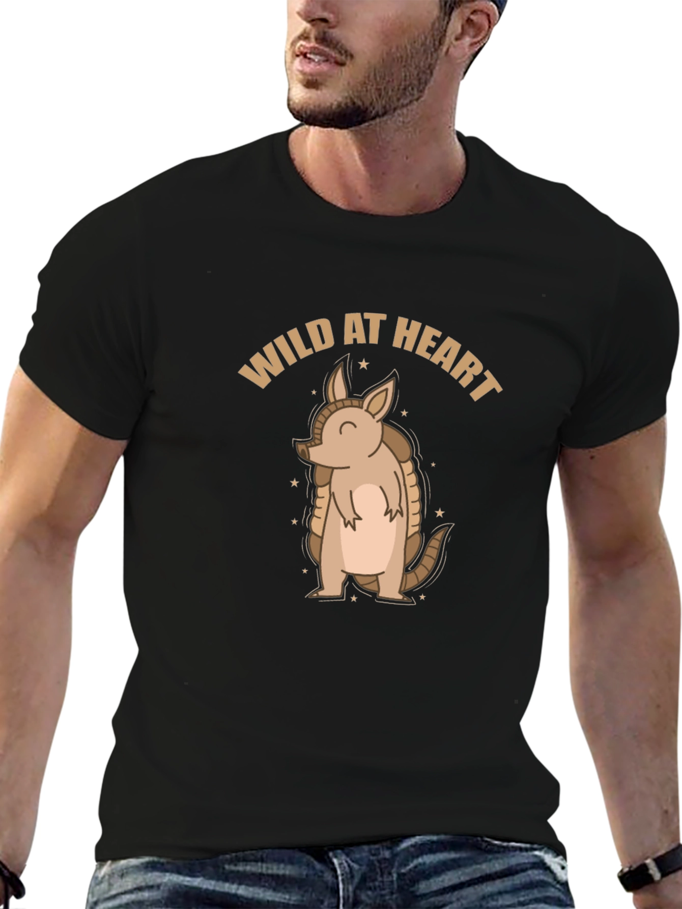 Wild at Heart Armadillo Graphic Tee