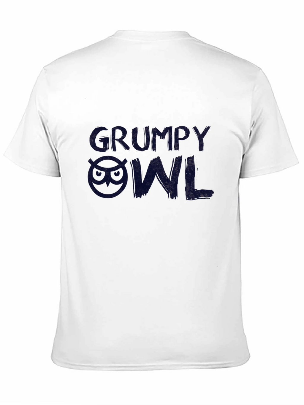 Grumpy Owl T-Shirt - Soft Cotton Tee