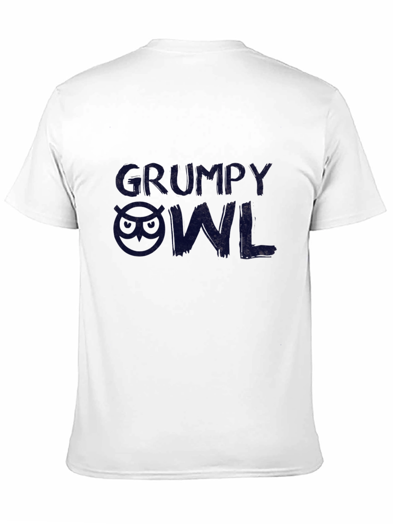 Grumpy Owl T-Shirt - Soft Cotton Tee