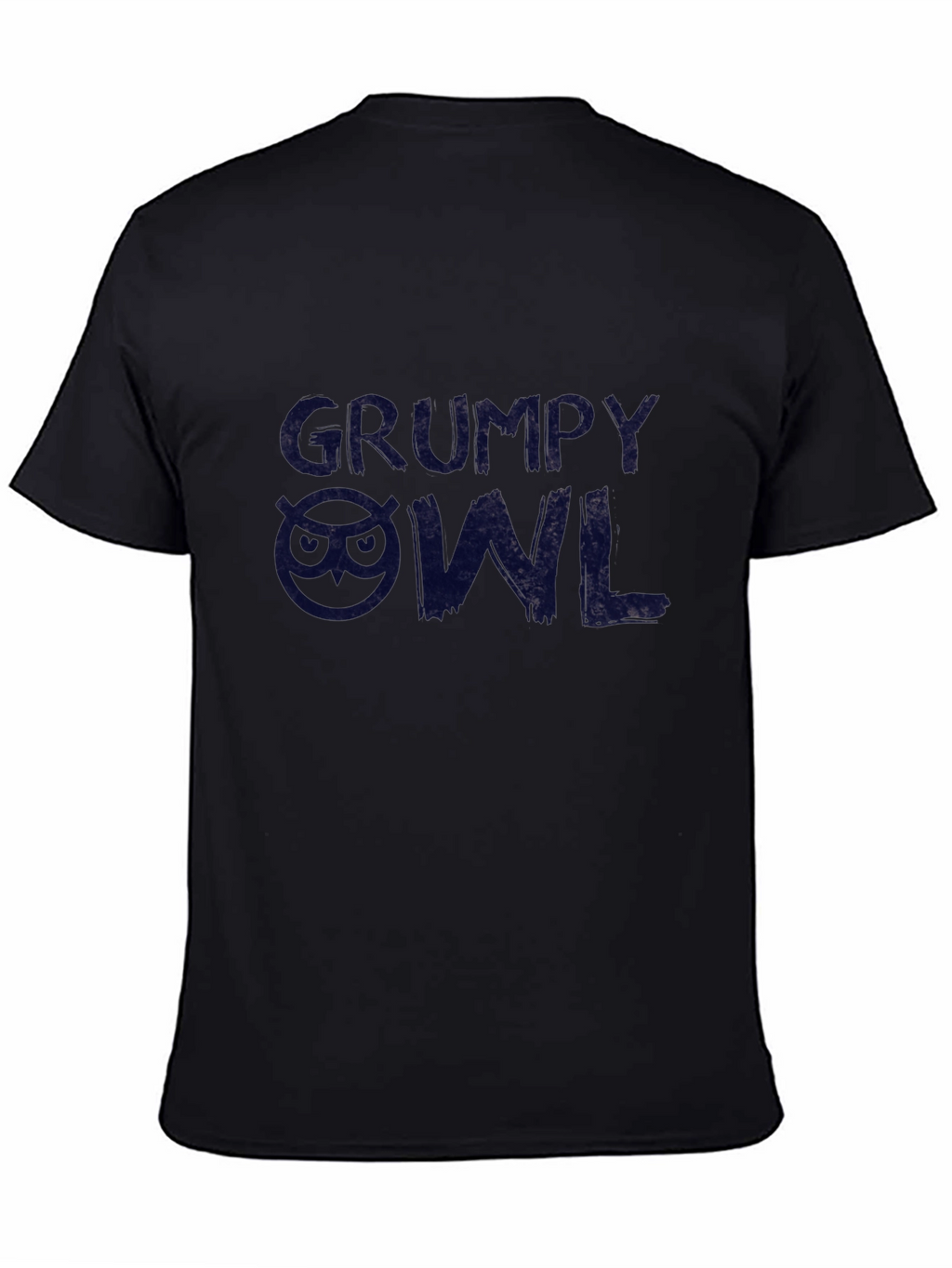 Grumpy Owl T-Shirt - Soft Cotton Tee