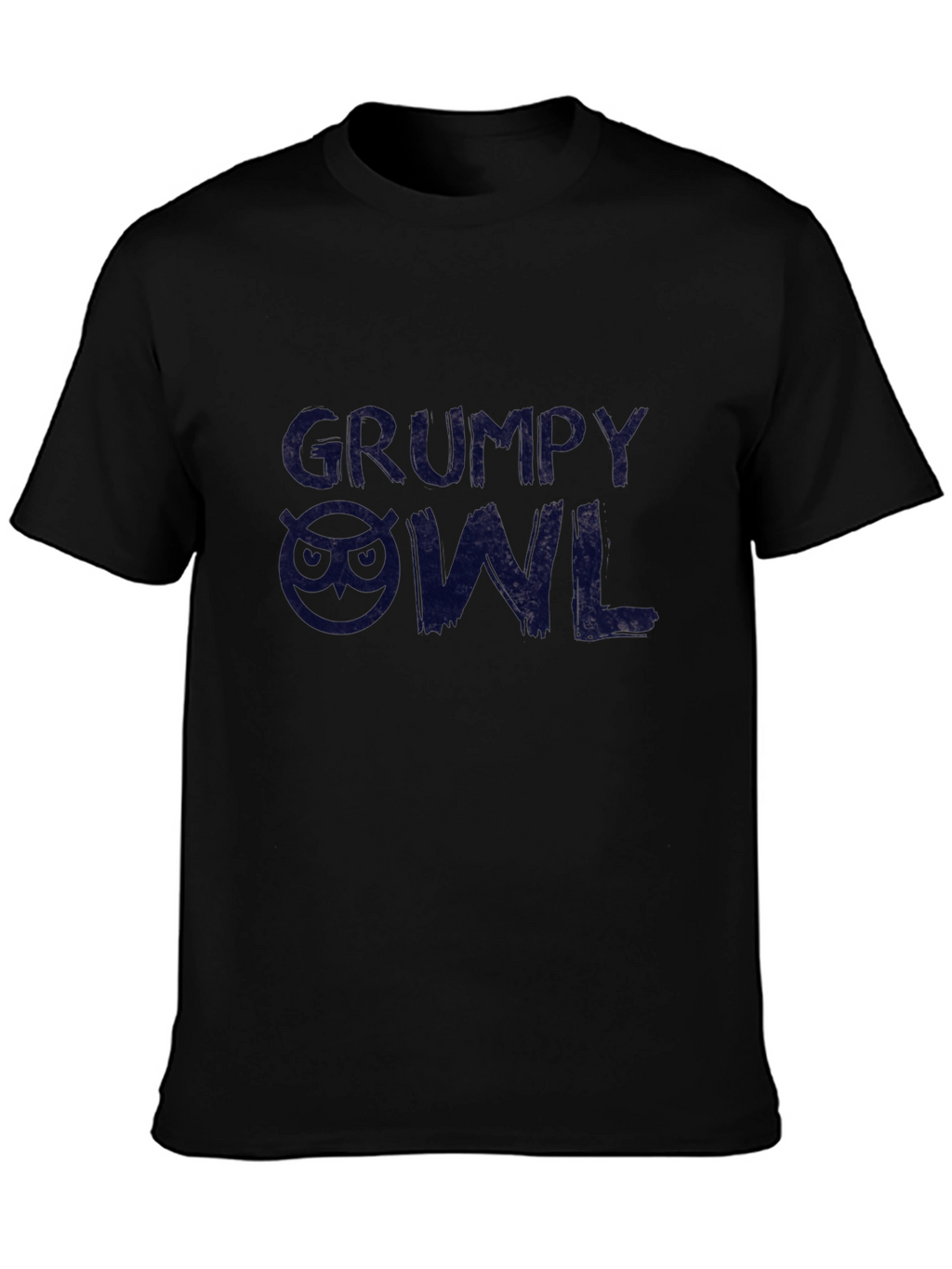 Grumpy Owl T-Shirt - Soft Cotton Tee