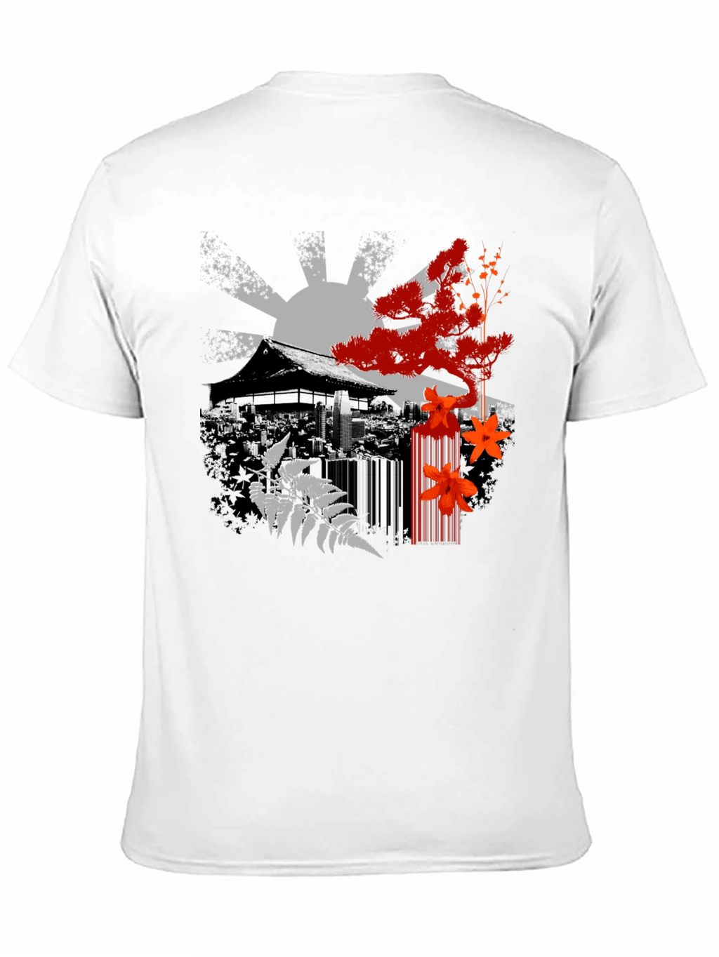 Japanese Zen Black T-Shirt
