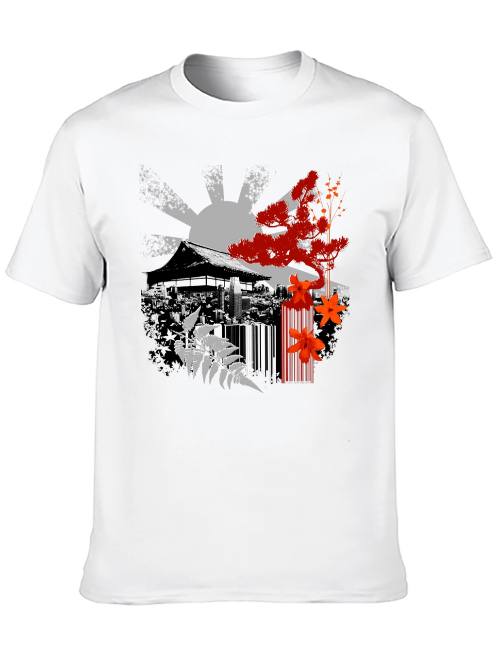 Japanese Zen Black T-Shirt