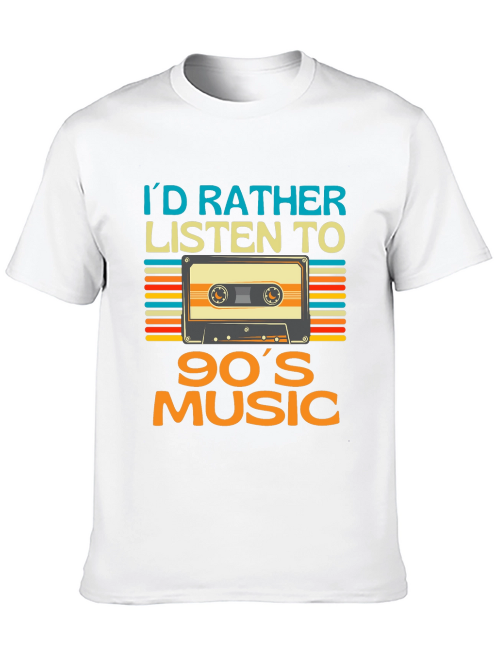 90s Music Cassette T-Shirt - Retro Style