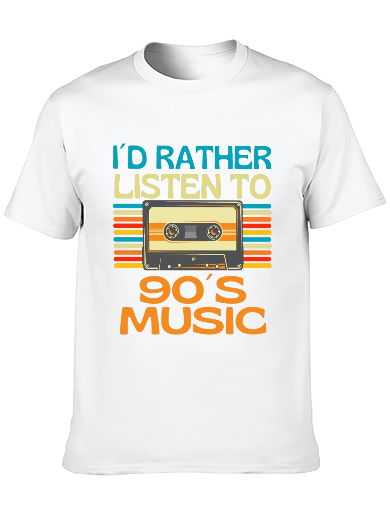90s Music Cassette T-Shirt - Retro Style