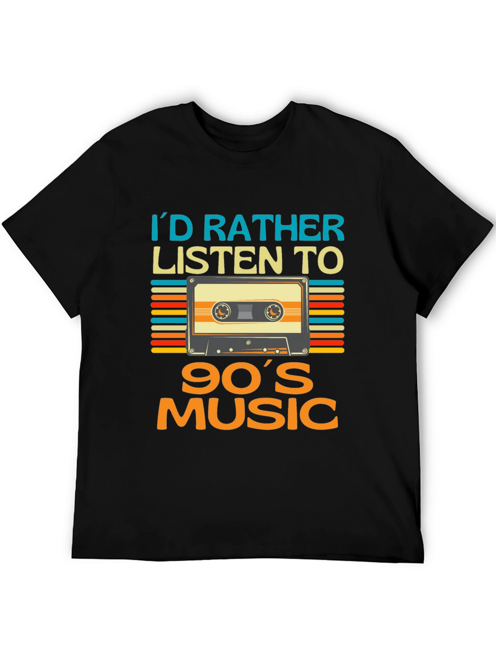 90s Music Cassette T-Shirt - Retro Style