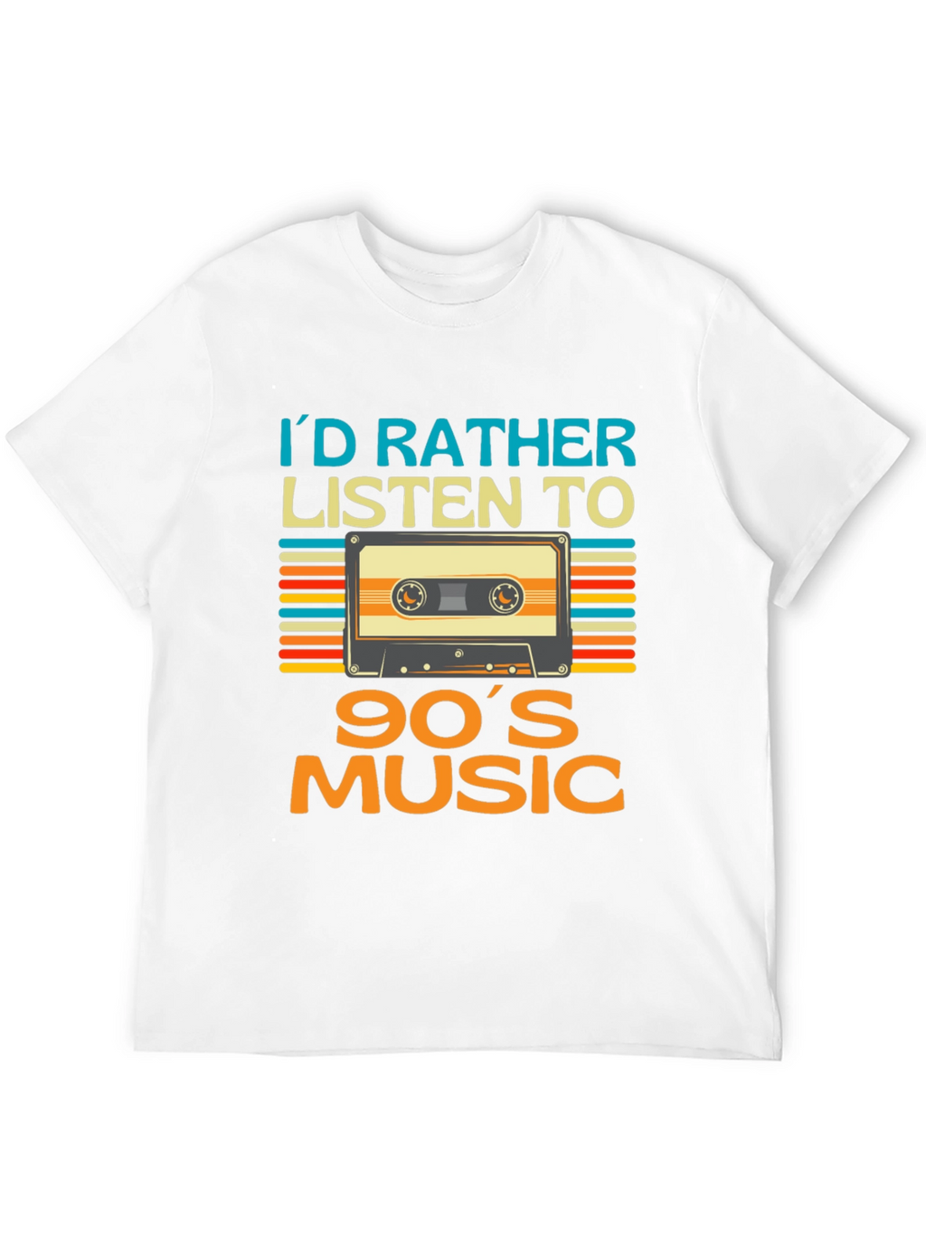 90s Music Cassette T-Shirt - Retro Style