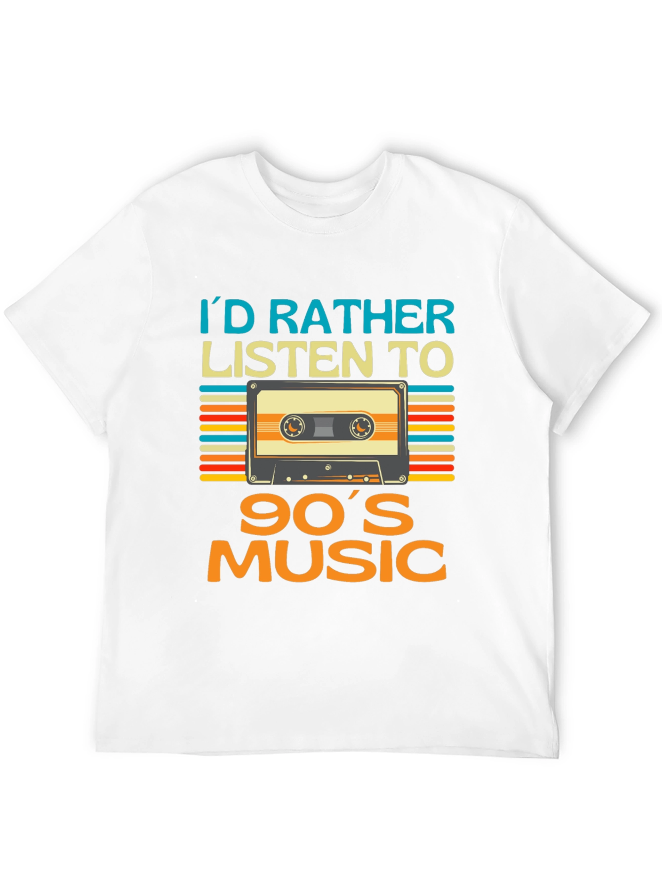 90s Music Cassette T-Shirt - Retro Style