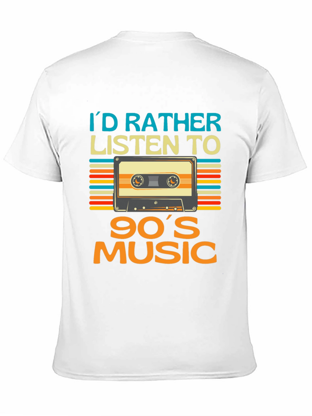 90s Music Cassette T-Shirt - Retro Style