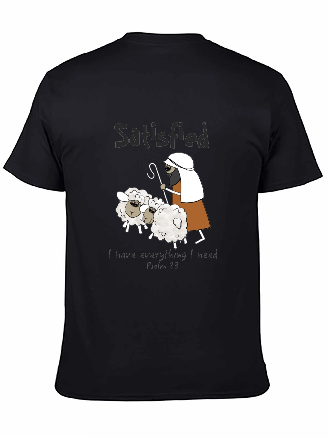 Satisfied Sheep Graphic T-Shirt