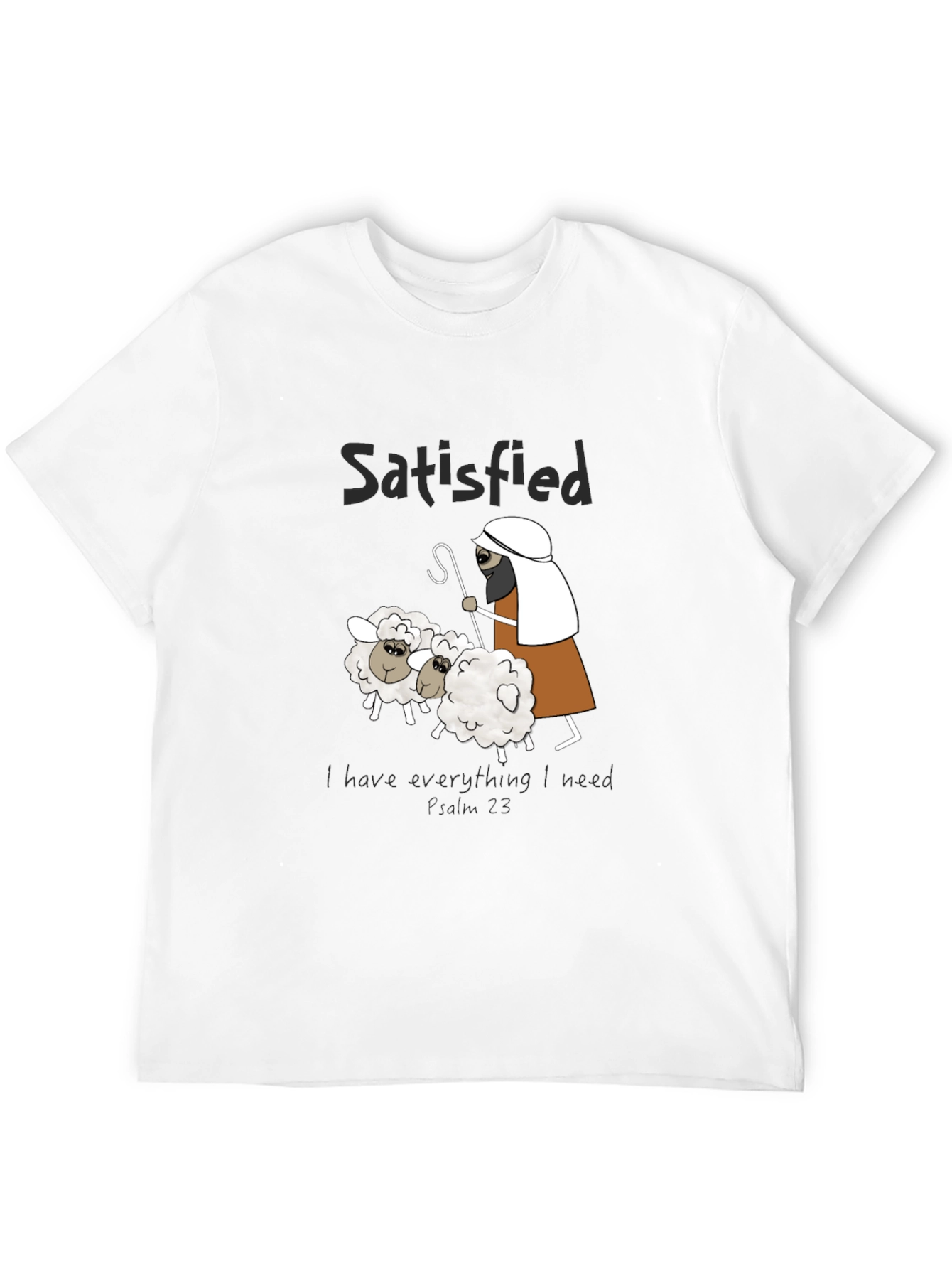 Satisfied Sheep Graphic T-Shirt