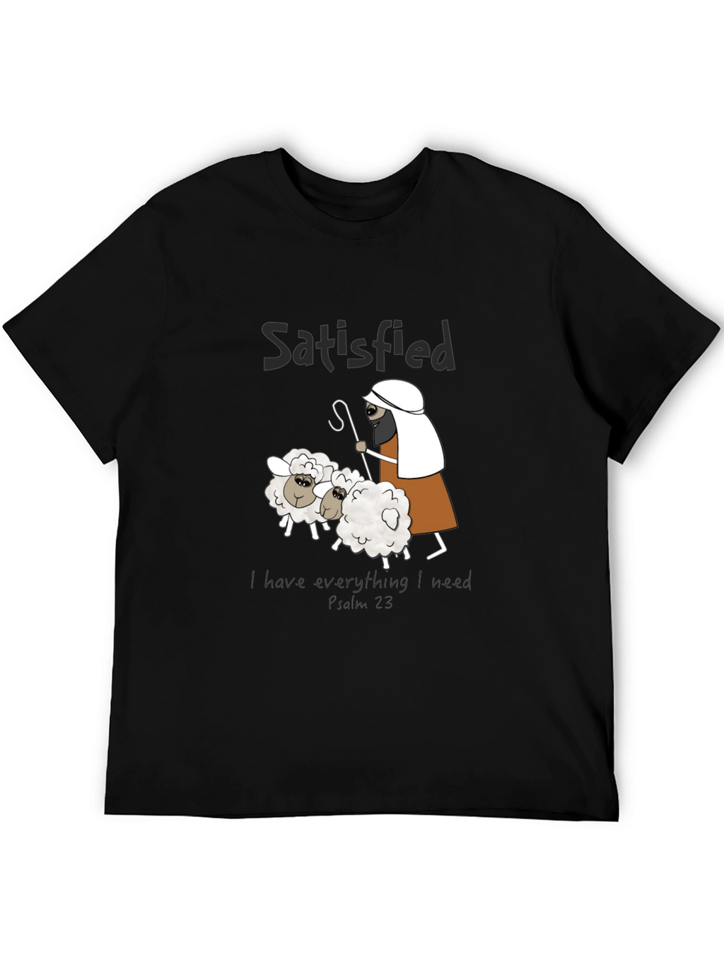 Satisfied Sheep Graphic T-Shirt