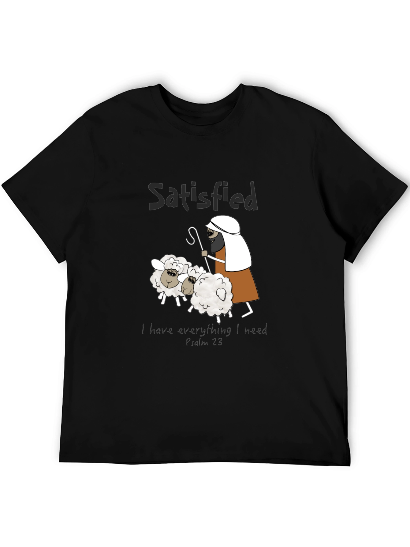 Satisfied Sheep Graphic T-Shirt