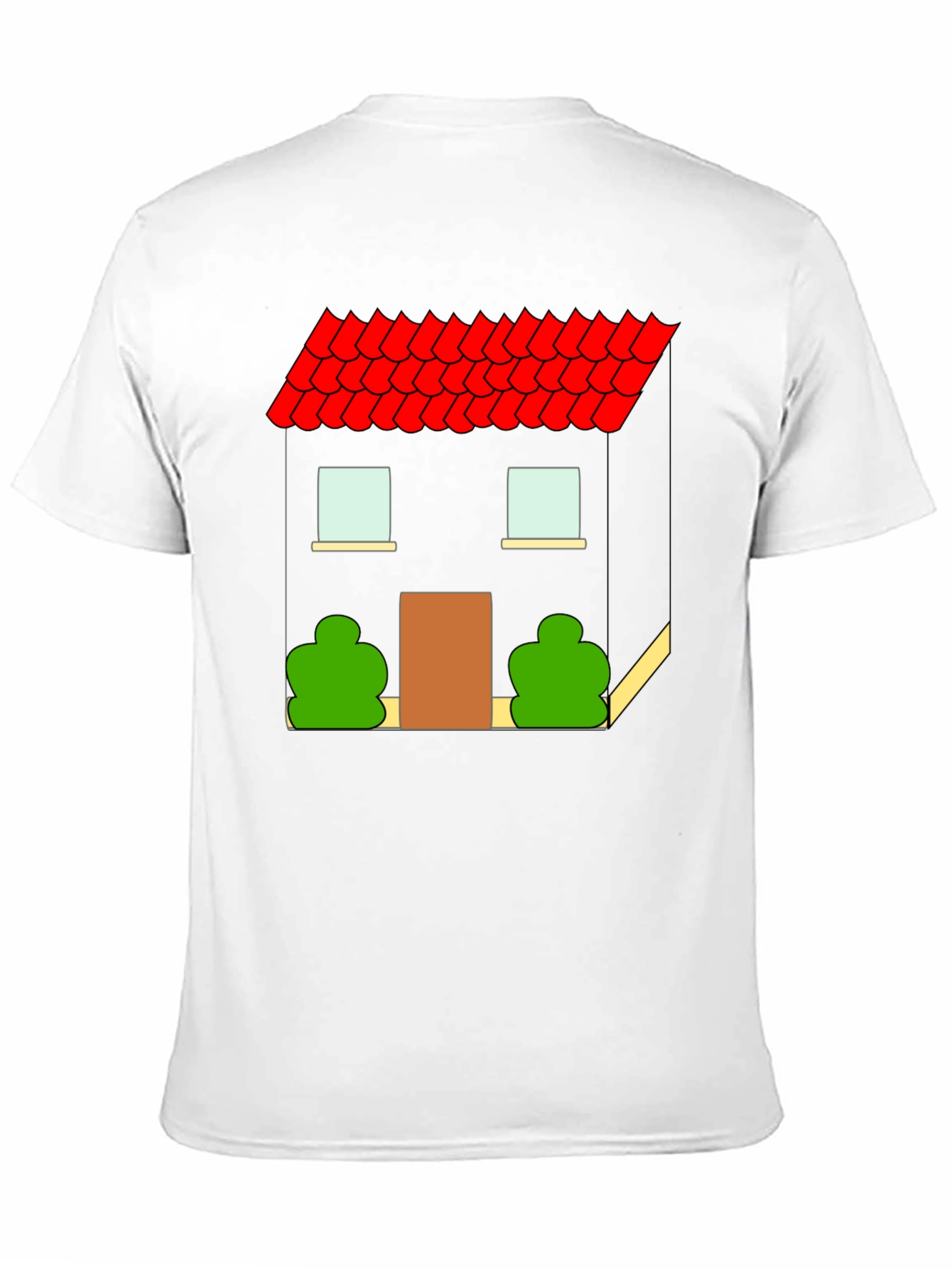 House Graphic T-Shirt - Black