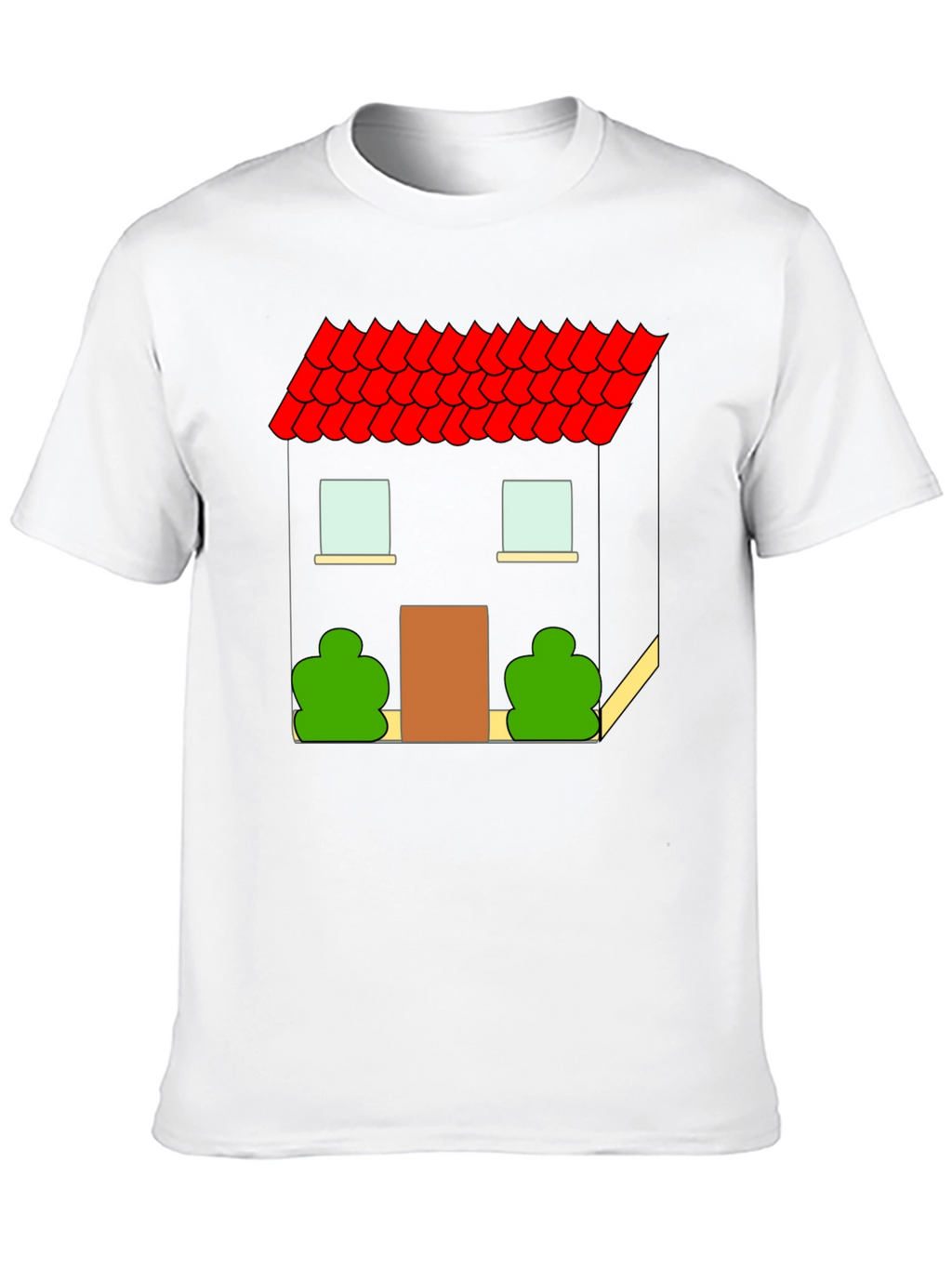 House Graphic T-Shirt - Black