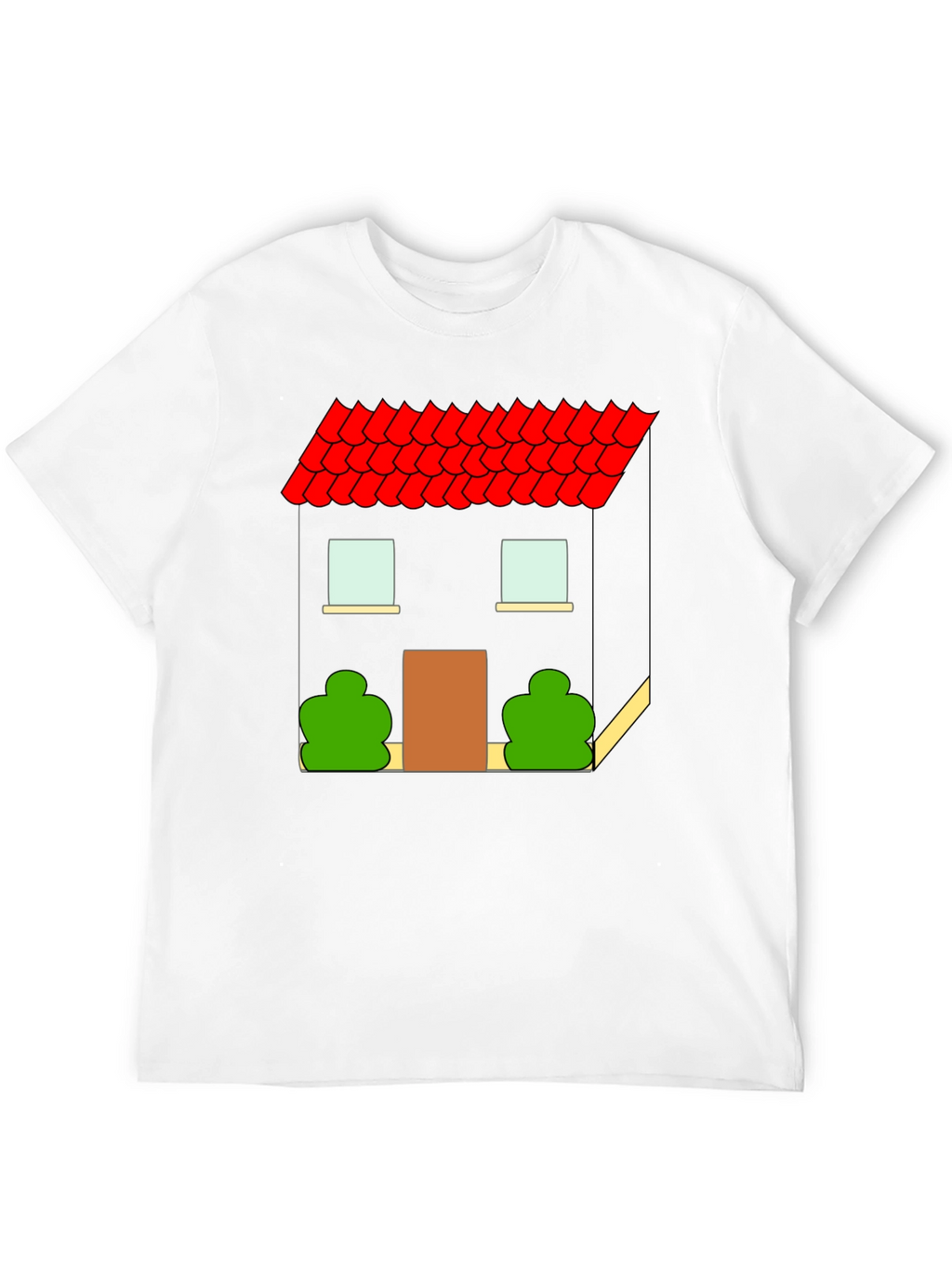 House Graphic T-Shirt - Black