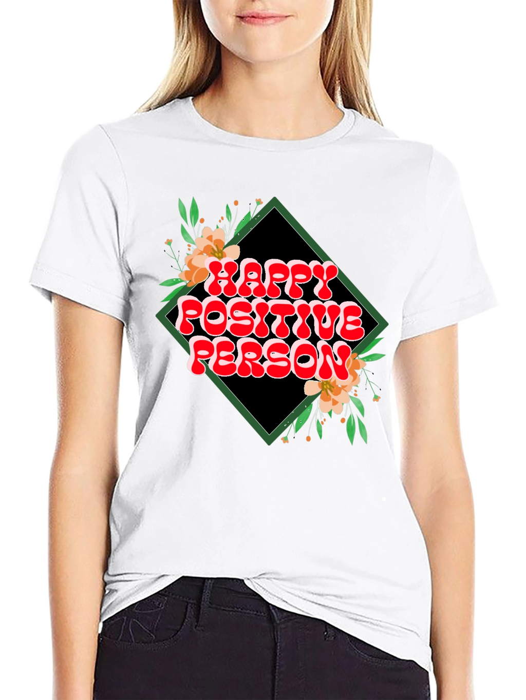Happy Positive Person Graphic T-Shirt
