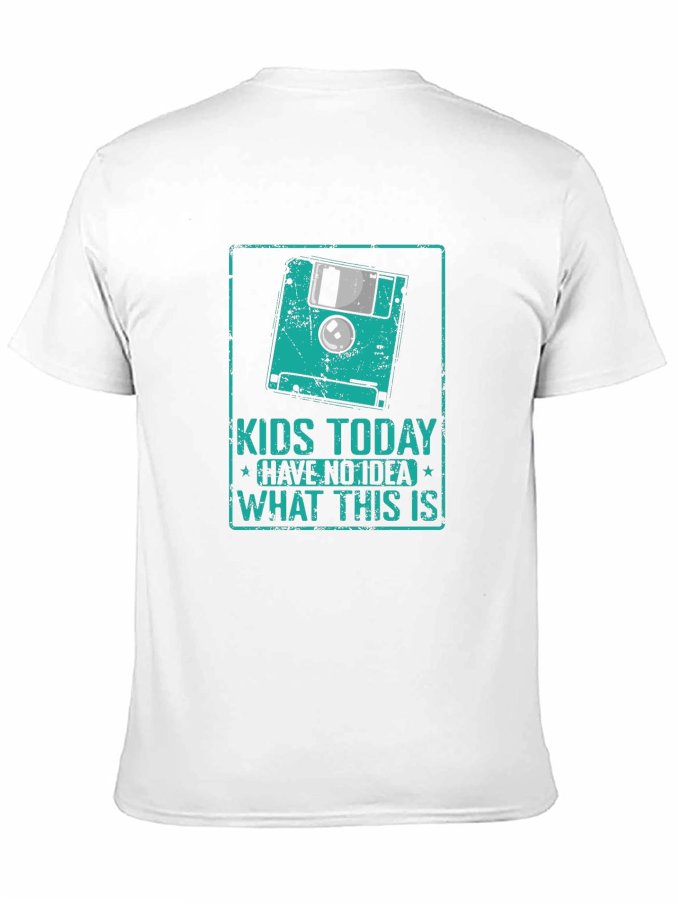 Retro Floppy Disk T-Shirt - Kids Today Have No Idea!