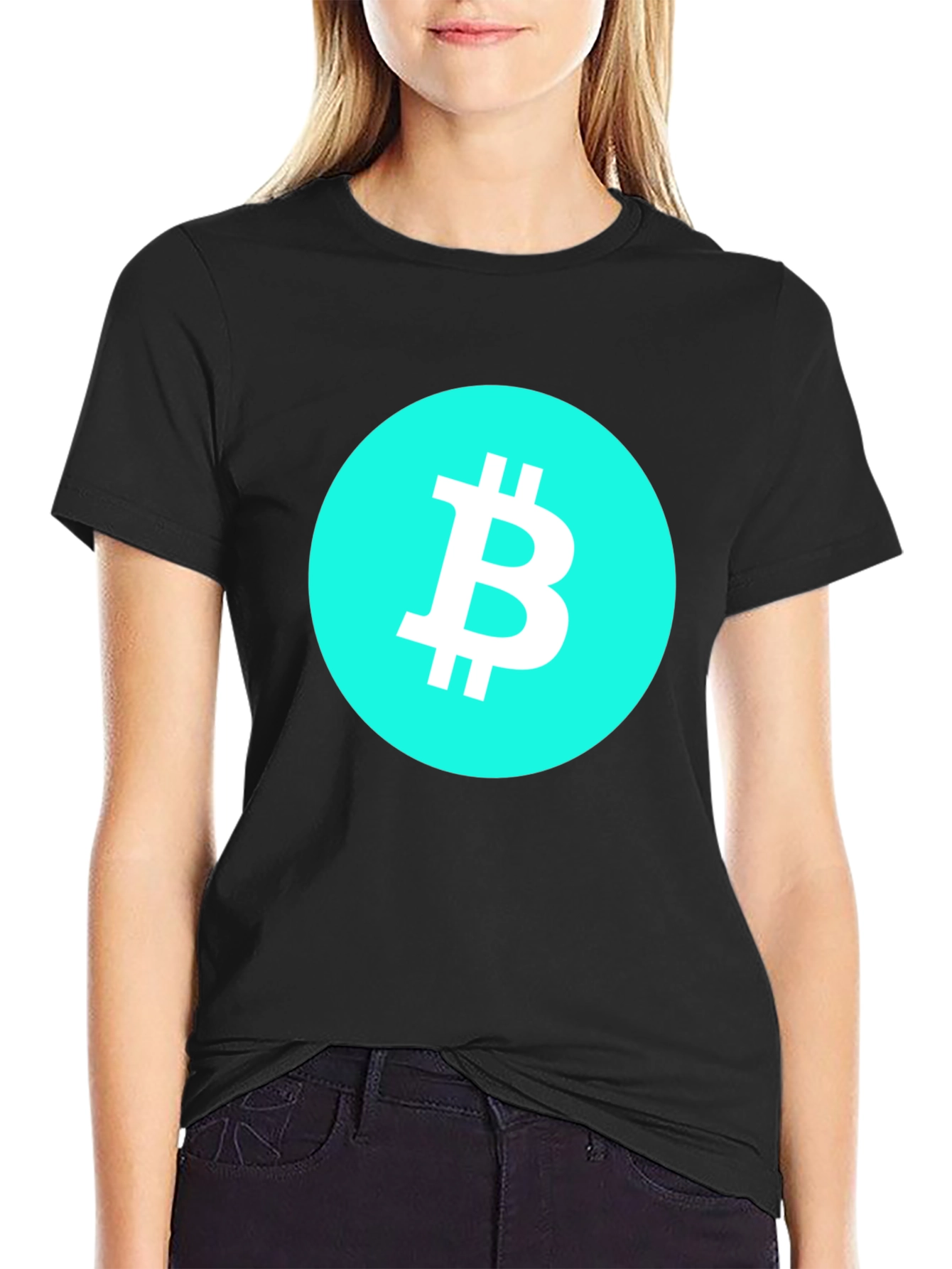 Bitcoin Logo Tee - Crypto Fashion