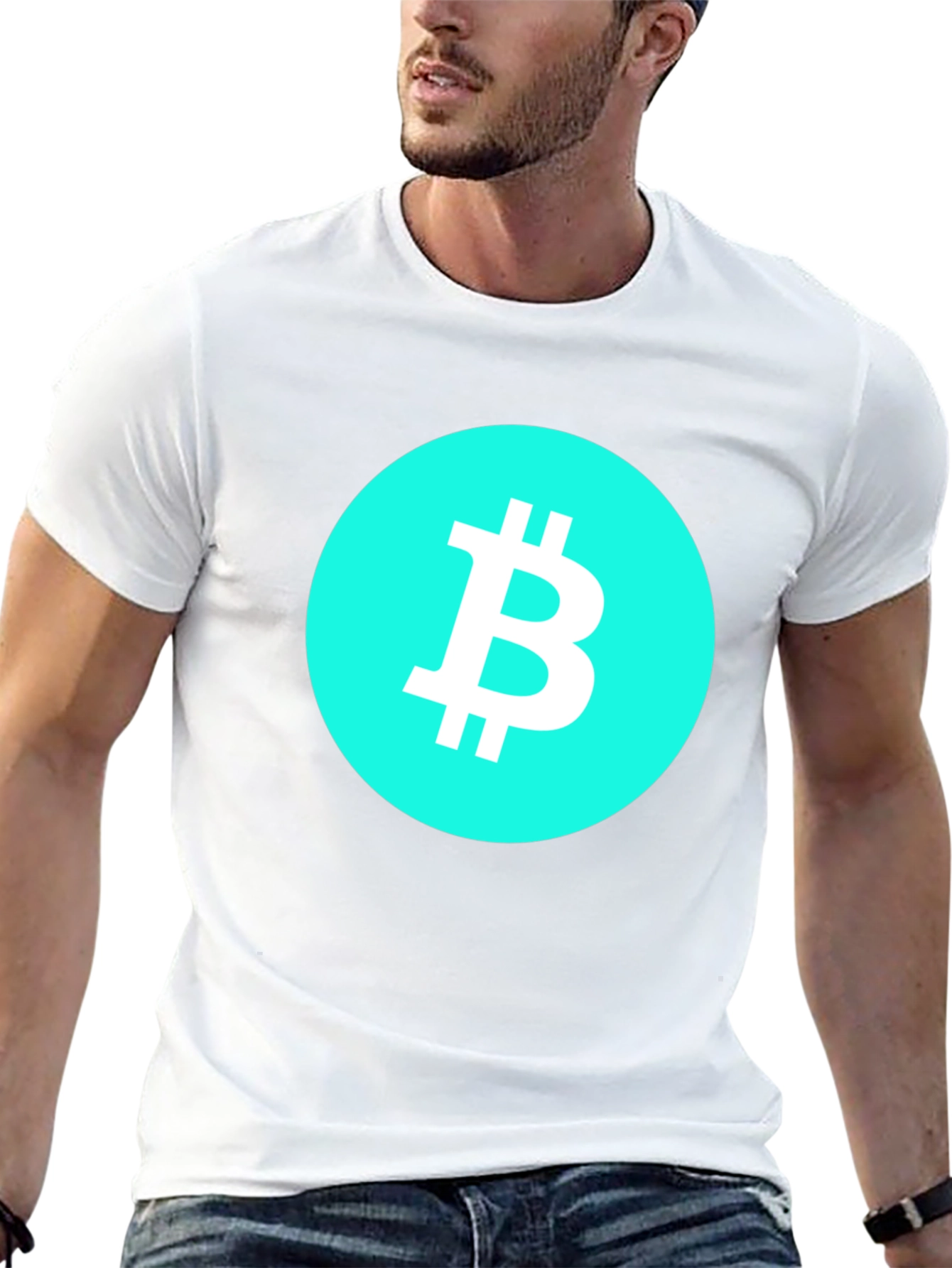 Bitcoin Logo Tee - Crypto Fashion