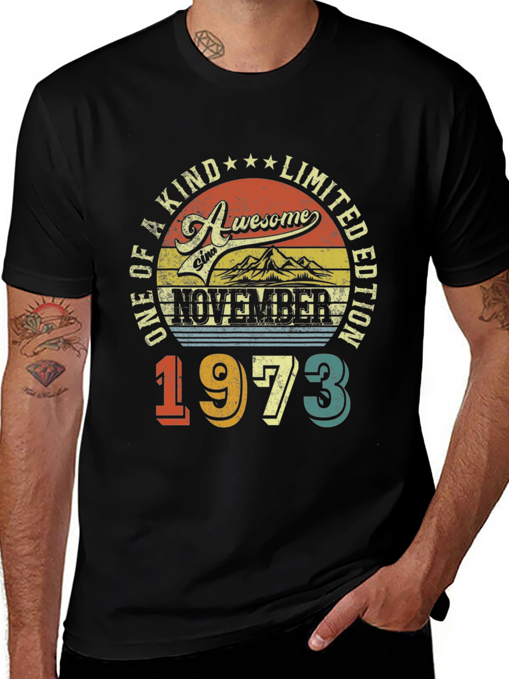 Awesome November 1973 Limited Edition Graphic Tee