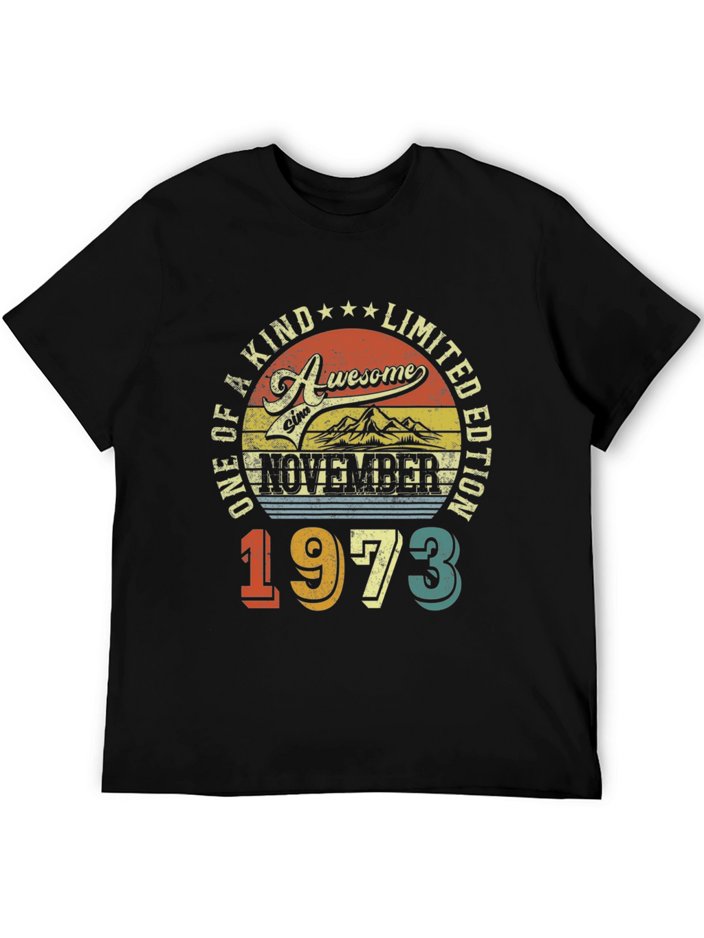 Awesome November 1973 Limited Edition Graphic Tee