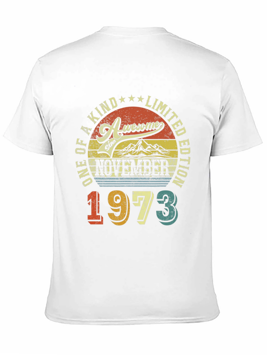 Awesome November 1973 Limited Edition Graphic Tee